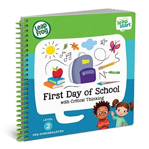 LeapFrog LeapStart First Day of School and Critical Thinking Book | Pre-Kindergarten Activity Book for School Readiness thumbnail 6