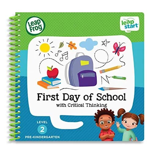LeapFrog LeapStart First Day of School and Critical Thinking Book | Pre-Kindergarten Activity Book for School Readiness thumbnail 7