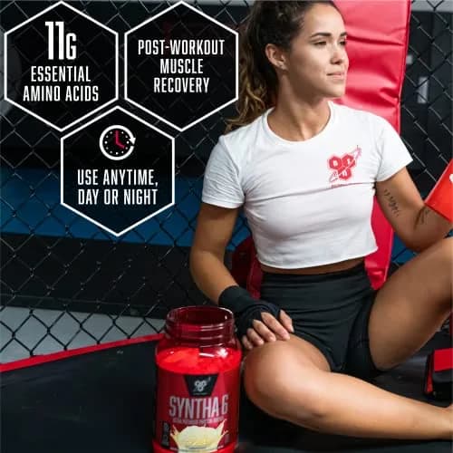 BSN Syntha-6 Edge Protein Powder Vanilla Milkshake 1.06 kg (2.34 lb) | 24g Protein Matrix for Muscle Recovery thumbnail 5