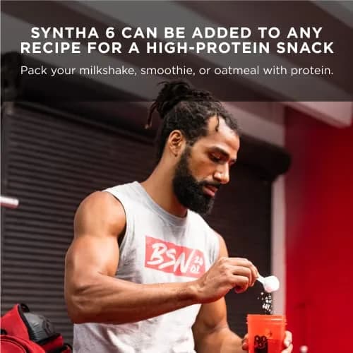 BSN SYNTHA-6 Edge Protein Powder, Strawberry Milkshake, 4.01 Pound | Low Sugar, Supports Recovery thumbnail 7