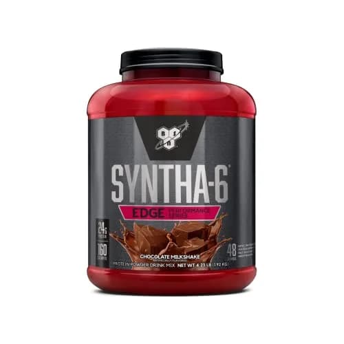 BSN Syntha-6 Edge Protein Powder Chocolate Milkshake 1.9 kg (4.23 lb) | 24g Protein Matrix for Muscle Recovery thumbnail 1