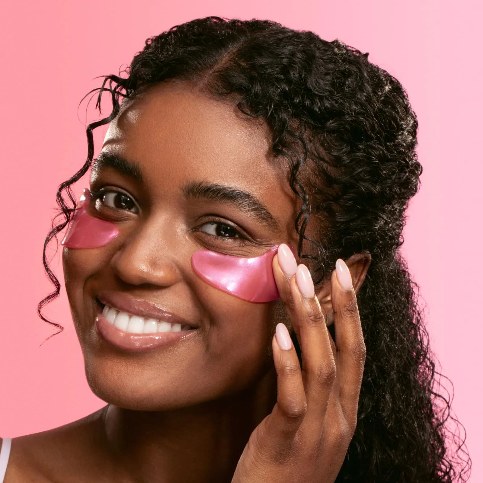 grace & stella Pink Under Eye Mask | 24 Pairs for Dark Circles & Puffy Eyes - view 5