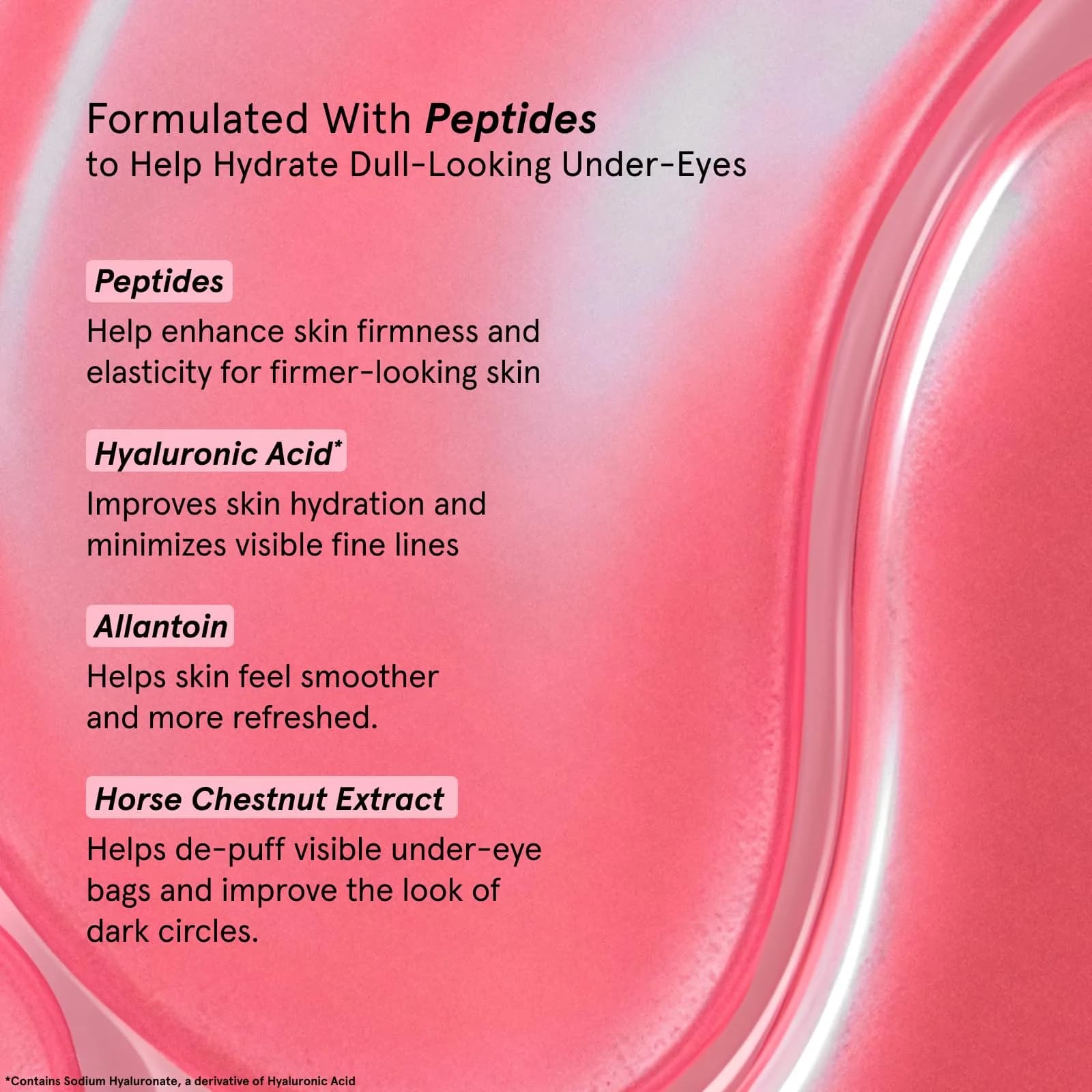 grace & stella Pink Under Eye Mask | 24 Pairs for Dark Circles & Puffy Eyes - view 4