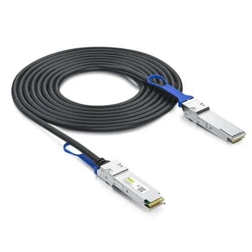 10Gtek 100G QSFP28 DAC Cable 2-Meter (6.5ft) | Passive Copper Twinax for Cisco QSFP-100G-CU2M thumbnail 1