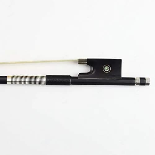 VINGOBOW 1/8 Size Carbon Fiber Violin Bow with Mongolian Horsehair | Straight Stick, Balanced Tone, 52cm (20.5in) thumbnail 3