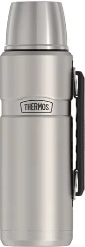THERMOS Stainless King 40oz Beverage Bottle | 1.18 L (40 fl oz) Vacuum Insulated Steel Flask thumbnail 1