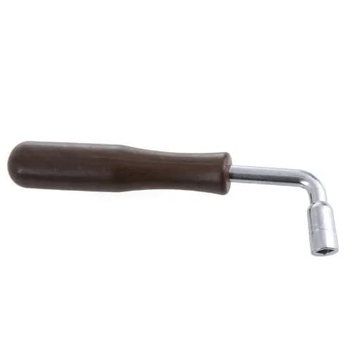 Onwon L-shape Piano Tuner Spanner Professional Wrench Square Shape Tip Tuning Hammer Tool | 0.65cm (0.26in) Bore thumbnail 3
