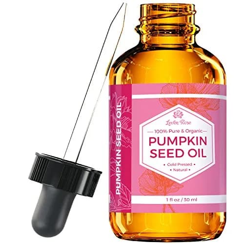 Leven Rose Organic Pumpkin Seed Oil for Hair Growth 1 oz | Deep Hydration & Dandruff Support thumbnail 1