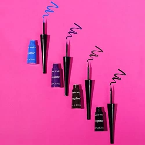 wet n wild MegaLiner Liquid Eyeliner Voltage Blue 4.4ml (0.15 Fl Oz) | Metallic Finish thumbnail 8