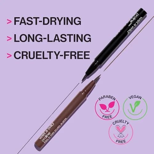 wet n wild MegaLiner Liquid Eyeliner Voltage Blue 4.4ml (0.15 Fl Oz) | Metallic Finish thumbnail 2