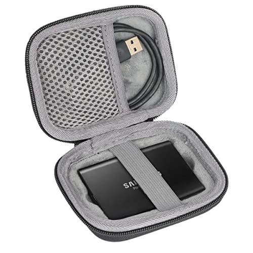 co2CREA Hard Travel Case for Samsung T3 T5 Portable SSD | Shockproof Dustproof Water-Resistant (70-120c) thumbnail 1