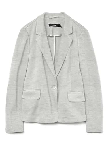 VERO MODA Julia Blazer EU 34 | Grey, Classic Fit, Long Sleeve, Button Closure thumbnail 1