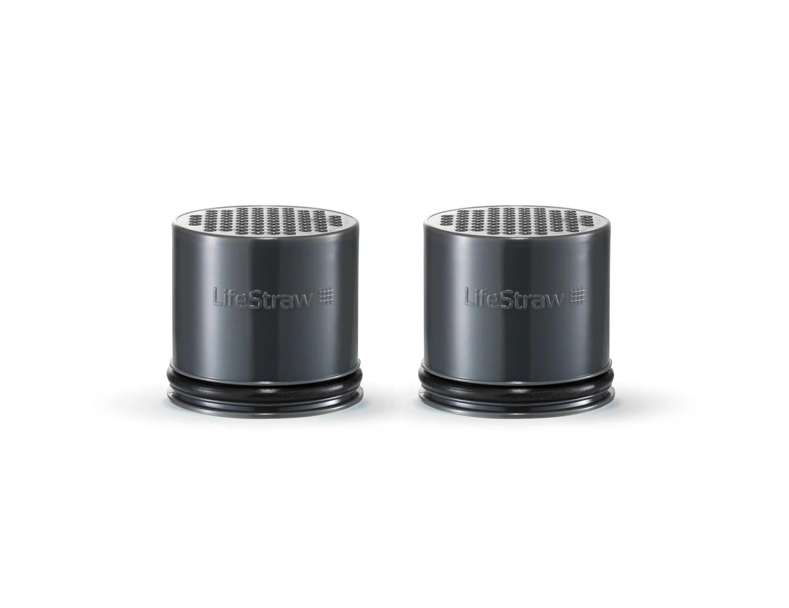 LifeStraw Carbon Capsule Replacement Filter 2-Pack | Improves Taste & Removes Chlorine - main product image