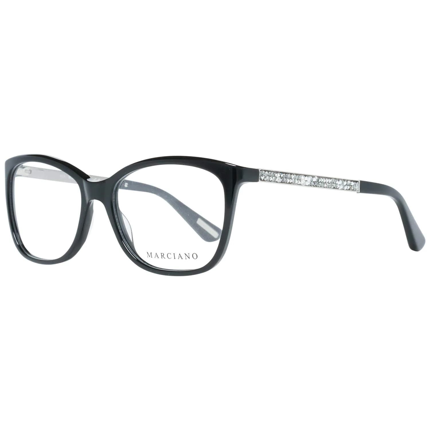 GUESS by Marciano GM0281 Eyeglass Frames - Shiny Black, 54 mm Lens Diameter | Timeless Style & Premium Craftsmanship