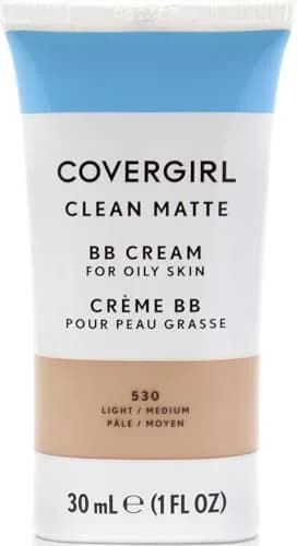 COVERGIRL Clean Matte BB Cream Light/Medium (29.57ml / 1 Fl Oz) | Oil-Free, Cruelty-Free Face Makeup thumbnail 1