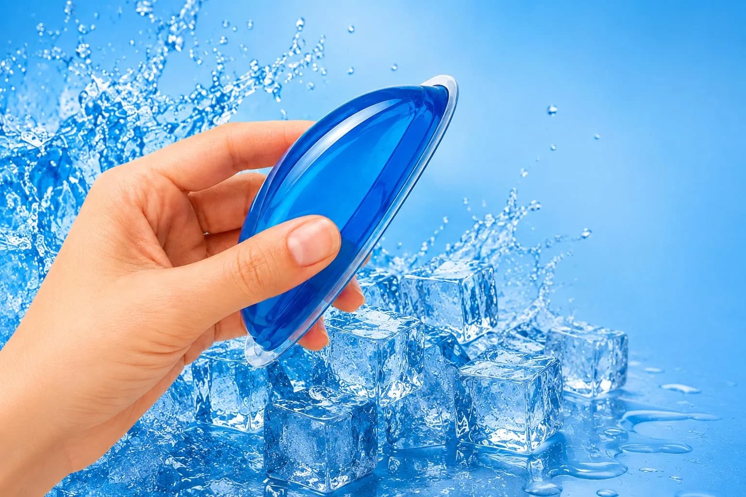 Hemorrwedge Hemorrhoid Ice Pack 2 Count (100mm x 40mm x 40mm) | FDA Approved Cooling Therapy - view 3