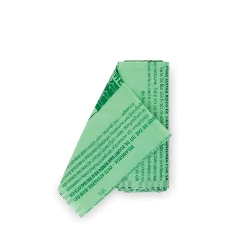 Brabantia Compostable Trash Bags 1.6 gal | Organic Waste Bin Liners, Eco-Friendly, Certified Compostable, Green thumbnail 6