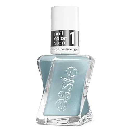 Essie Gel Couture 2-Step Longwear Nail Polish - First View, Blue | 14 Days Gel Shine thumbnail 1