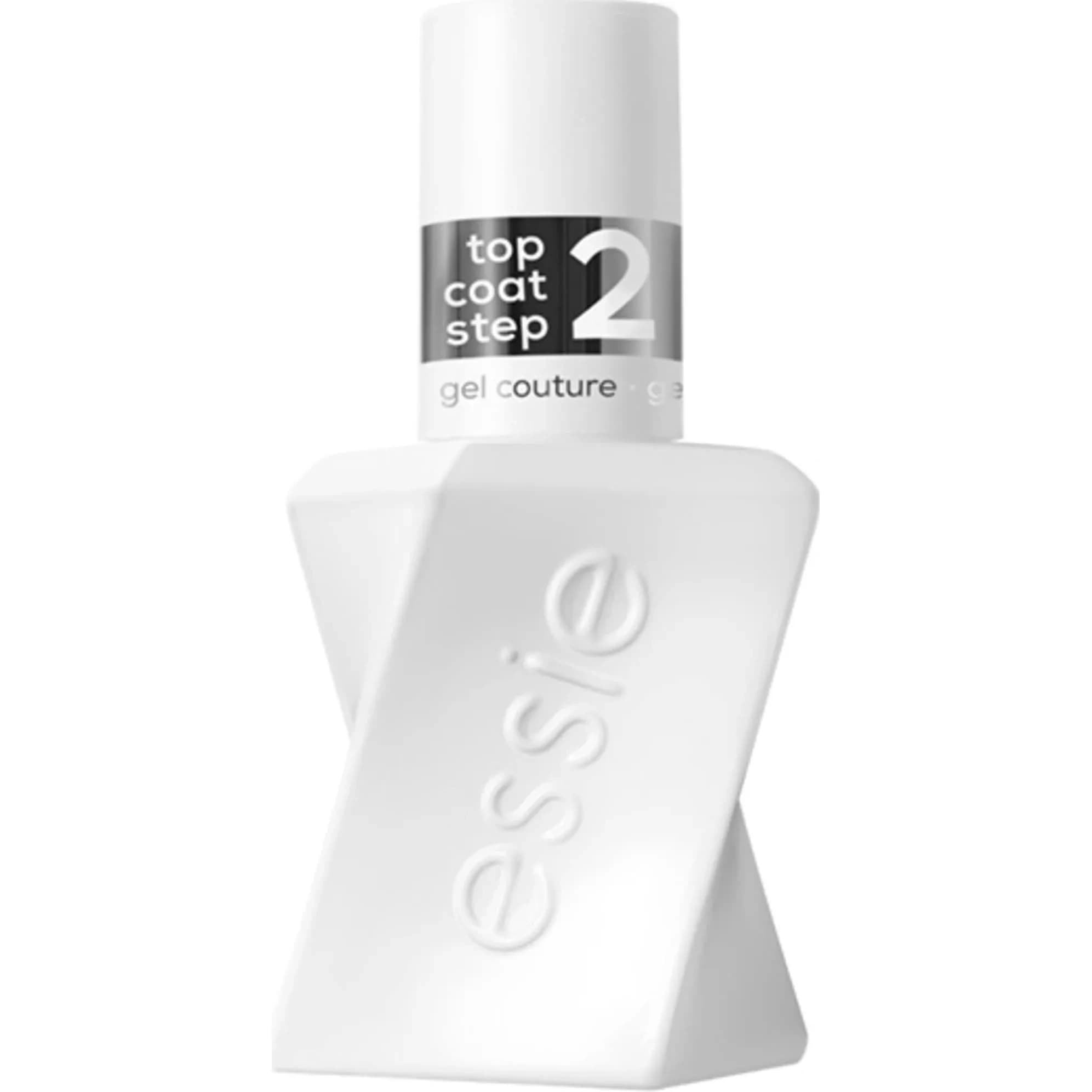 essie Gel Couture Nail Polish, Vegan, Sheer Fantasy Pink, 13.5ml (0.46 fl oz) | Long-Lasting Gel-Like Wear — 01 GEL COUTURE TOP COAT