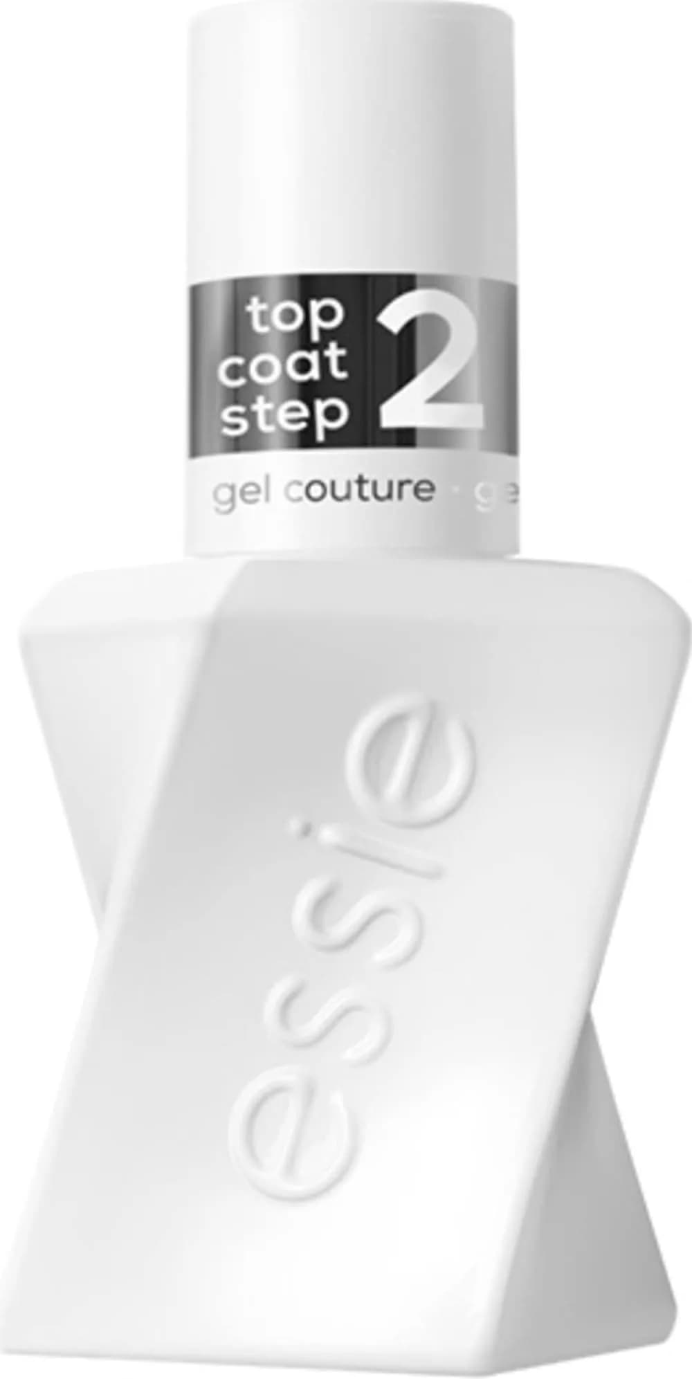 essie Gel Couture Clear Top Coat 13ml (0.46 fl oz) | Shiny, Chip-Resistant Finish - main product image