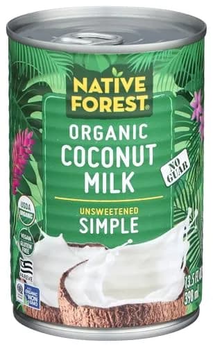 Native Forest Organic Coconut Milk Unsweetened - 13.5 Fl Oz | Vegan, Gluten-Free, Non-GMO thumbnail 1