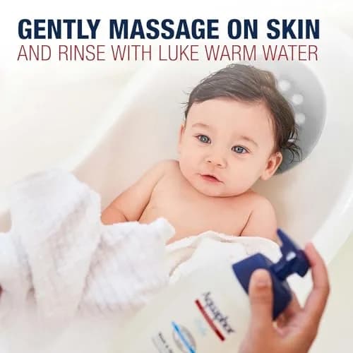 Aquaphor Baby Wash and Shampoo 500ml (16.9 fl. oz.) | Tear-Free Gentle Cleanser for Sensitive Skin thumbnail 4