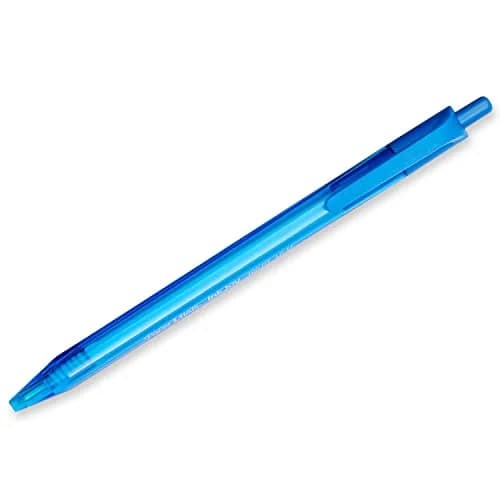 Paper Mate InkJoy 100RT Ballpoint Pens, Retractable, Medium Point (1.0mm), Blue Ink, 12 Count | Smooth Ink & Reliable Lines thumbnail 4