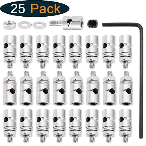 Hobbypark Silver RC Model Plane Linkage Stoppers D1.8mm Pack of 25 | Suitable for RC Airplanes thumbnail 4