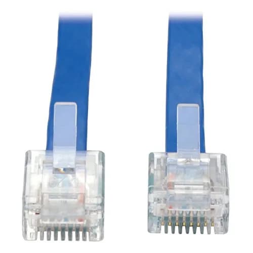 Tripp Lite Cisco Console Replacement Rollover Cable, RJ45 32AWG 6' | Connects Cisco Devices thumbnail 1
