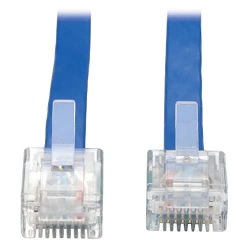Tripp Lite Cisco Console Replacement Rollover Cable, RJ45 32AWG (M/M) 10' | Durable Cisco Network Cable with Lifetime Warranty thumbnail 1