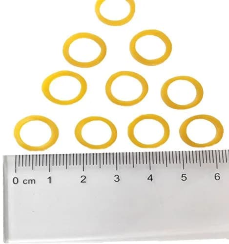 PET SHOW 1000pcs (0.11 lb) Bulk Dog Rubber Bands for Hair Grooming | Strong Hold for Top Knots thumbnail 1