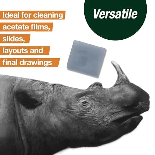 Faber-Castell Kneadable Eraser for Artists (1 Pack, Grey) | Soft & Absorbent Art Eraser thumbnail 6