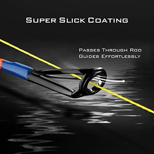 KastKing SuperPower Yellow Braid Line Series 300m (328yds) | 12LB Ultra High Sensitivity, Low Memory, Strong Knot thumbnail 3