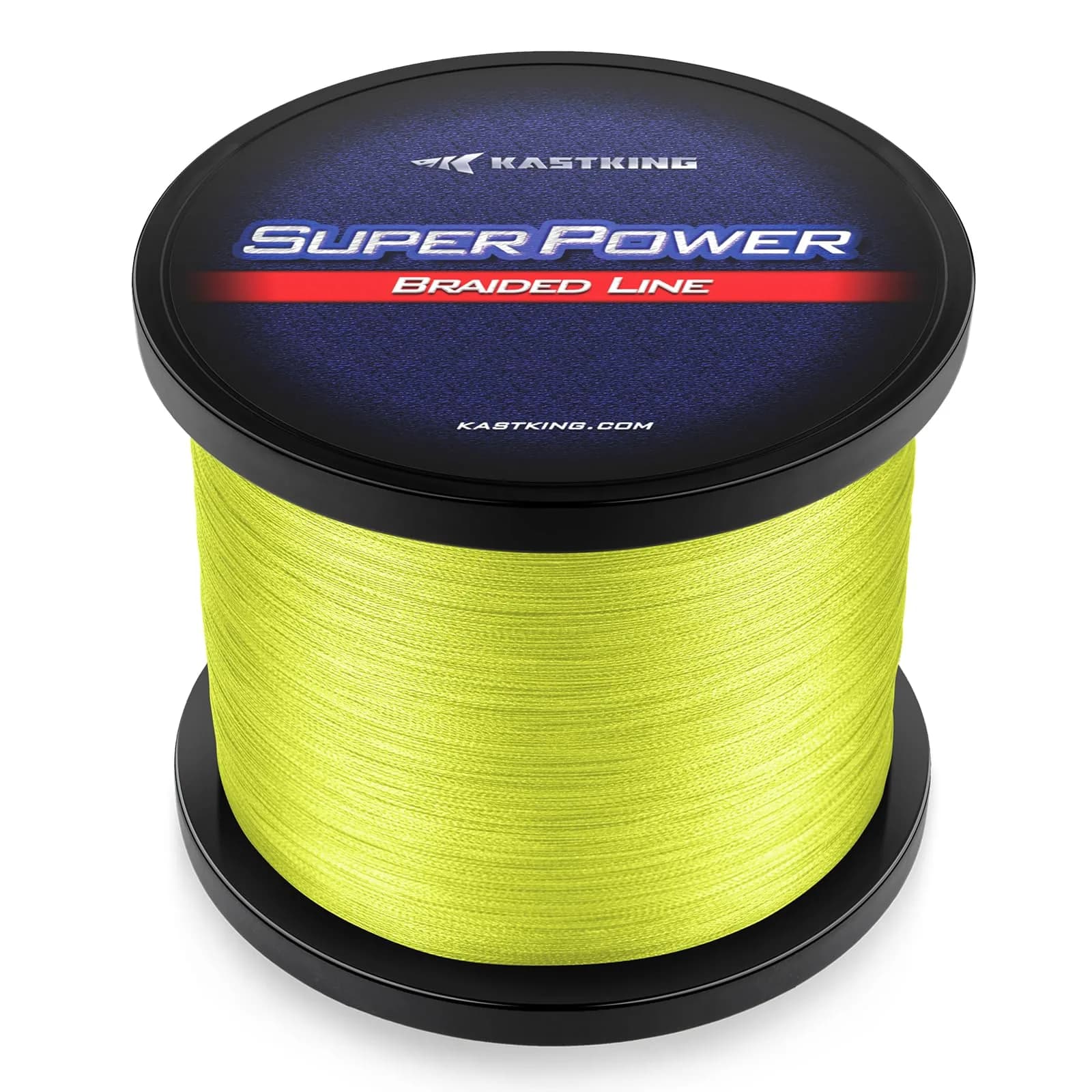 KastKing SuperPower Yellow Braid Line Series 300m (328yds) | 12LB Ultra High Sensitivity, Low Memory, Strong Knot - main product image