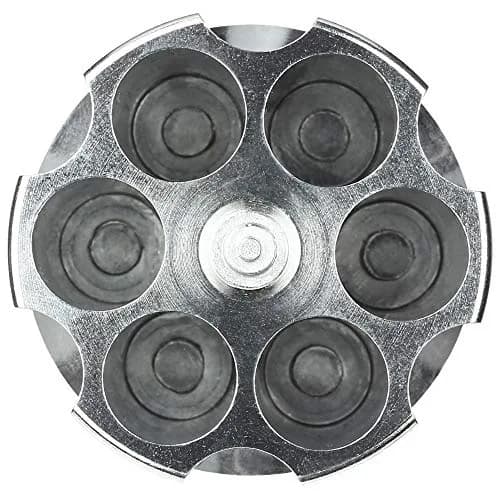 Barbuzzo Revolver Pen Holder & Paper Weight | Unique Cast Aluminum Desk Accessory for Men, Gun Decor, Vintage Office Gift thumbnail 7