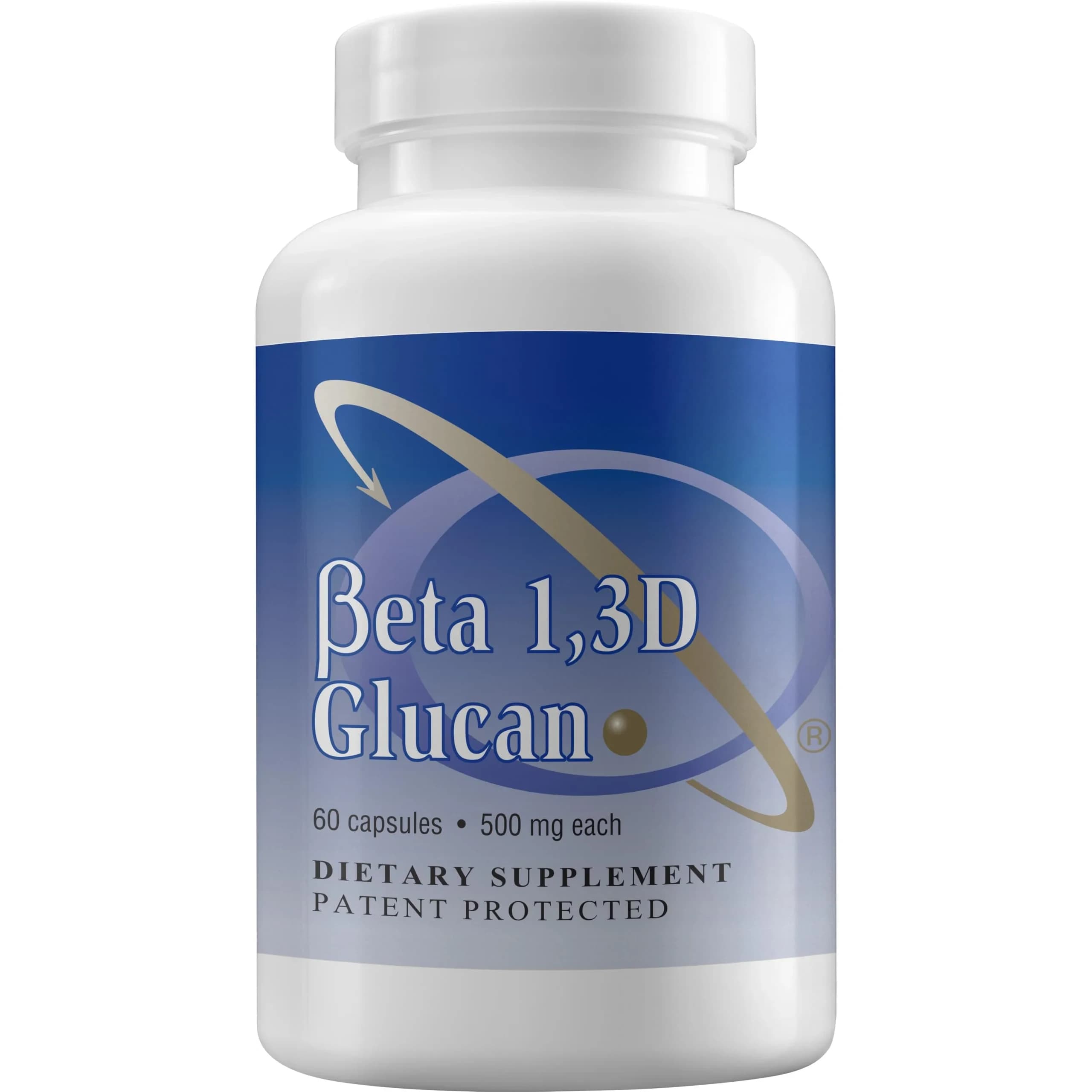 Transfer Point Beta 1,3D Glucan 500 mg Capsules (60 Count) | Immune Support from Baker's Yeast — 0