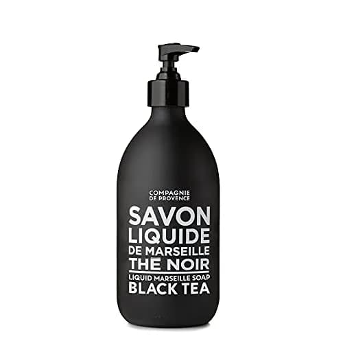 La Compagnie de Provence Savon de Marseille Liquid Soap, Black Tea, 16.7 Fl Oz | Luxurious French Hand & Body Wash thumbnail 1