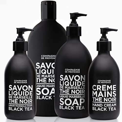 La Compagnie de Provence Savon de Marseille Liquid Soap, Black Tea, 16.7 Fl Oz | Luxurious French Hand & Body Wash thumbnail 8