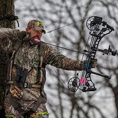 Summit Treestands Pro Safety Harness Medium Green | Military-Inspired MOLLE System thumbnail 5