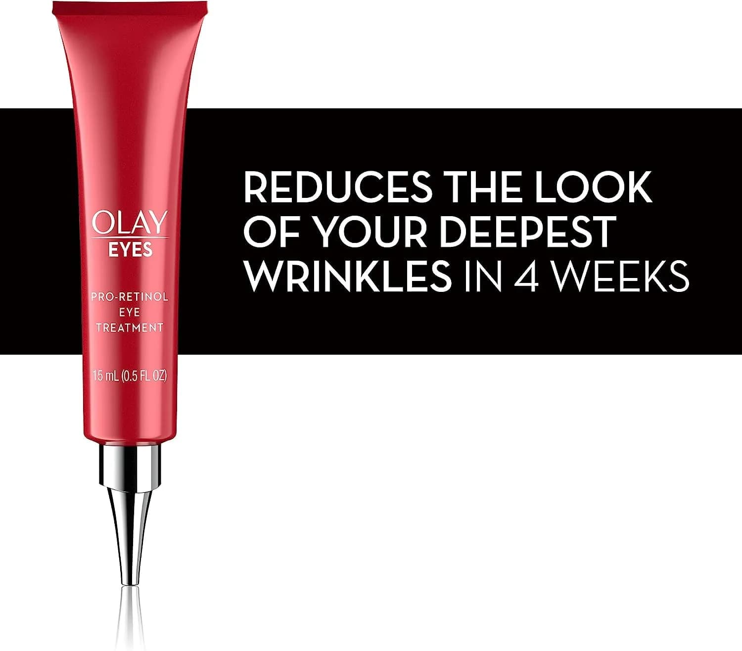 Olay Eyes Pro Retinol Eye Cream Anti-Wrinkle Treatment for Crow's Feet 15ml (0.5 Fl Oz) | Dermatologically Tested for Smoother Eyes - view 2