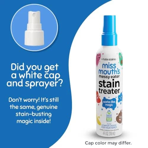 Miss Mouth's Messy Eater Stain Treater Spray 118ml (4 Fl Oz) | EPA Safer Choice Certified Laundry Stain Remover thumbnail 3