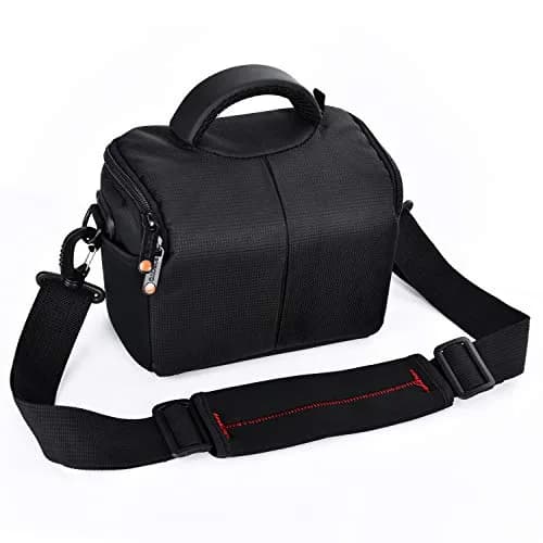 FOSOTO Waterproof Crossbody Camera Bag for Canon Nikon Sony DSLR Mirrorless Camera | 200x150x110mm (7.8x5.9x4.3 in) thumbnail 1