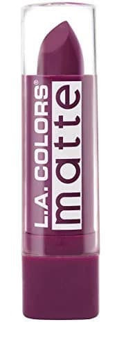 L.A. COLORS Matte Lip Color, Stay Put Plum CML513 | Long-Wearing, Fade-Resistant, Lightweight thumbnail 1
