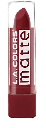 L.A. COLORS Matte Lip Color, Relentless Red 1 Oz | Long Wear & Enriched thumbnail 1