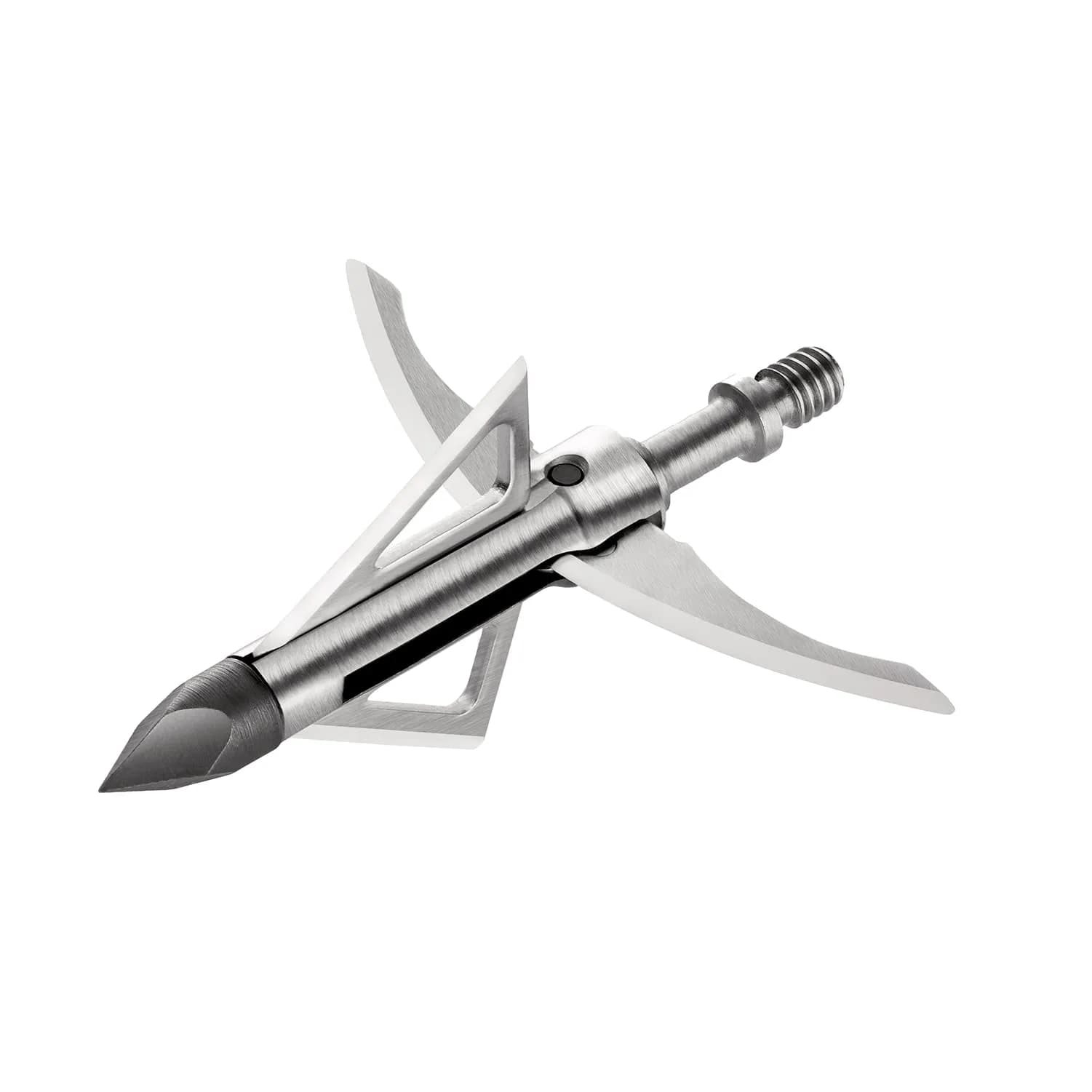 Bloodsport Gravedigger 4-Blade Hunting Broadhead 100 Grains | Hybrid Mechanical & Fixed Blade