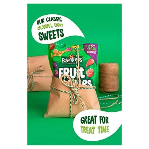 Rowntree's Fruit Pastilles Bag 143 g | British Gummy Candy with Natural Fruit Flavors thumbnail 5