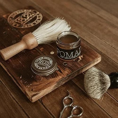 18.21 Man Made Hair Styling Pomade 2 oz (56.7 g) | Sweet Tobacco Scent, High Shine Finish thumbnail 6