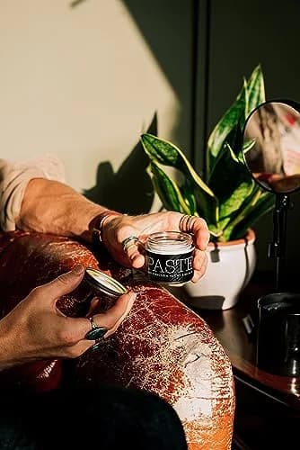 18.21 Man Made Hair Styling Paste 2 oz (59 ml) | Sweet Tobacco Scent, Natural Shine, All-Day Hold thumbnail 6