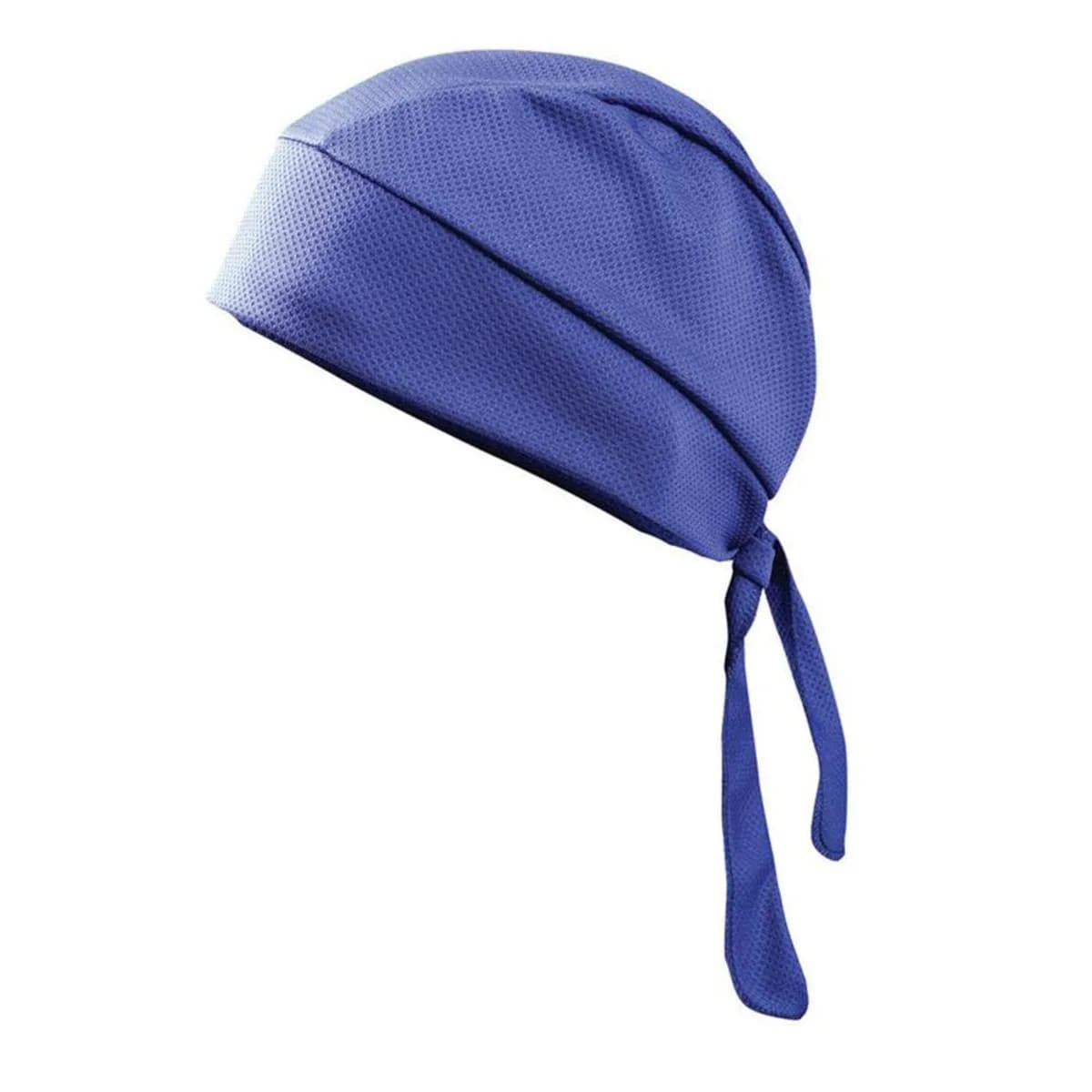 OccuNomix Blue Tuff and Dry Polyester Wicking & Cooling Hat - One Size | Moisture Wicking & Cooling
