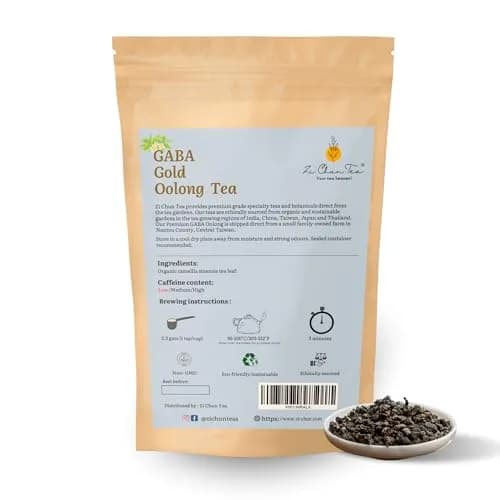 Zi Chun Tea GABA Oolong Loose Leaf Tea 100g (3.5 oz) | Taiwanese Oolong with Honey & Toasted Grain Notes thumbnail 8
